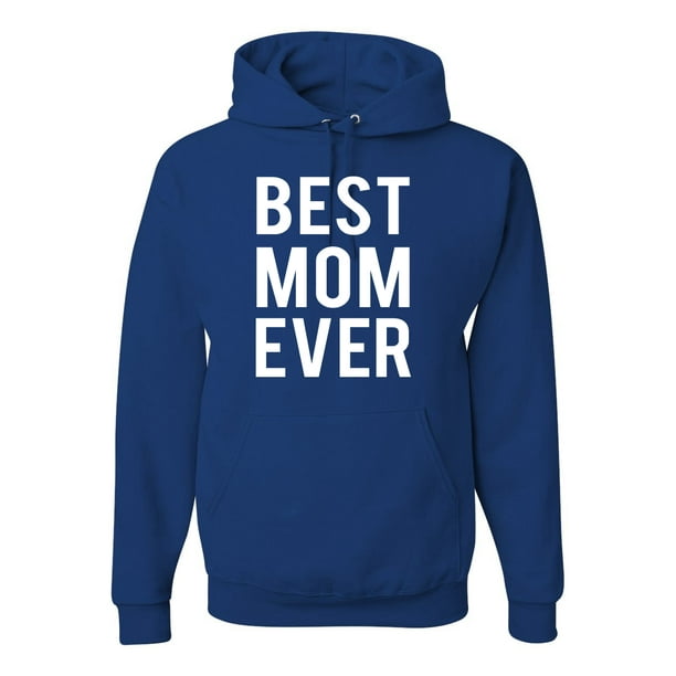 Sweatshirt Royal Blue Worlds Greatest mom Mothers Day